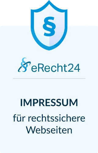 Impressum Siegel von eRecht24